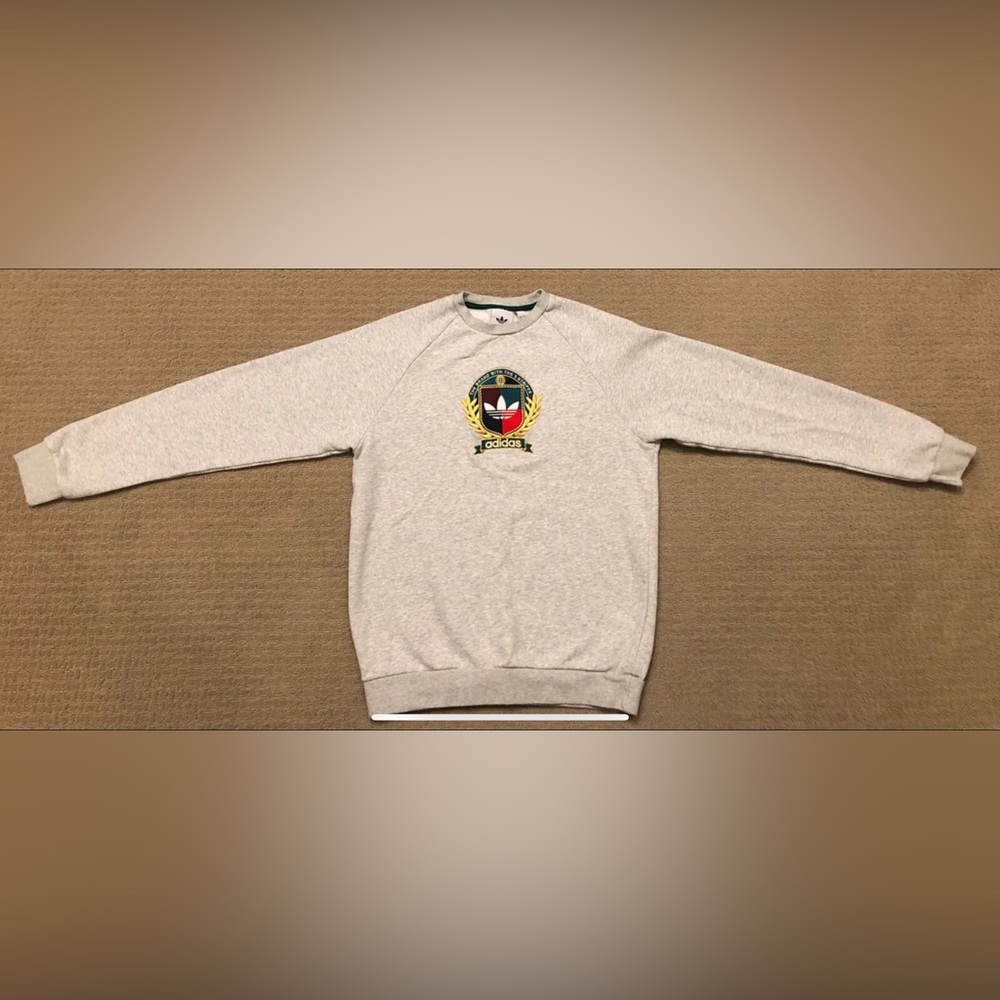 Adidas originals collegiate crest crewneck sweatshirt
